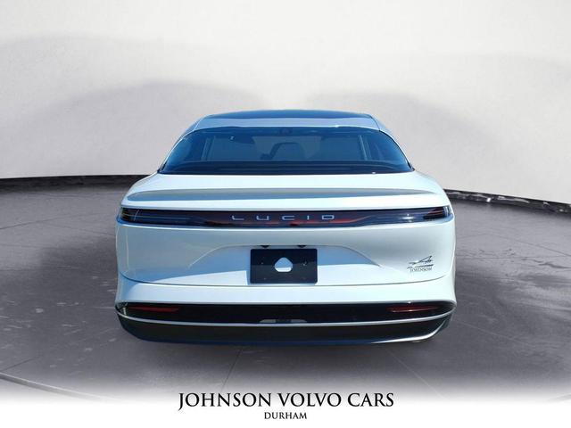 Photo of 2023 Stellar White Metallic Lucid Air