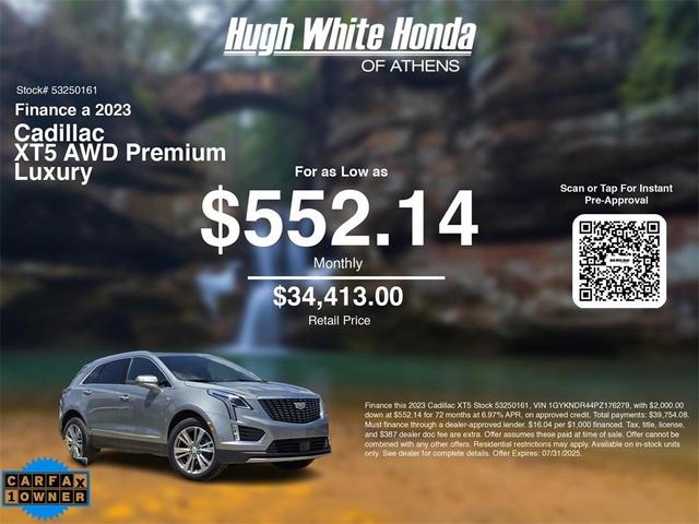 Photo of 2023 Silver Metallic Cadillac XT5
