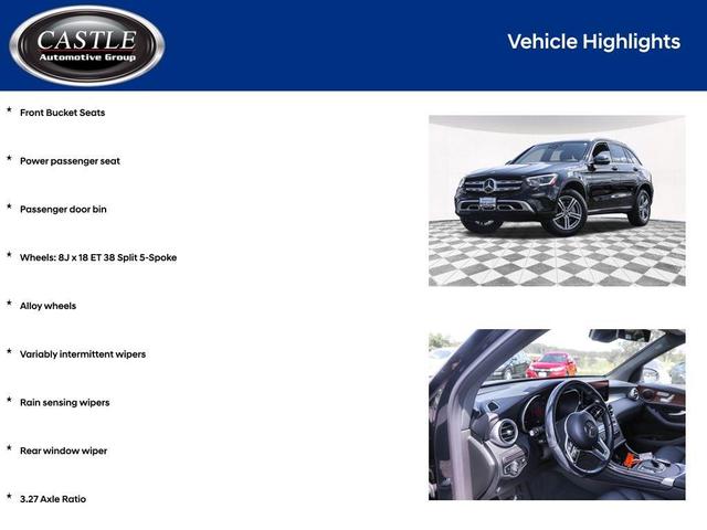 Photo of 2022 Black Mercedes-Benz GLC 300