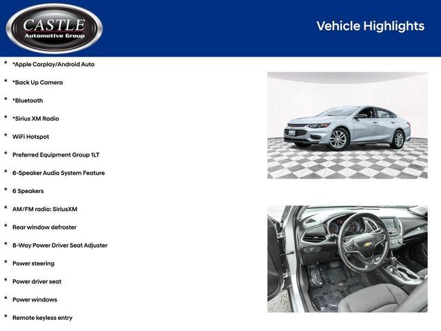 Photo of 2018 Silver Ice Metallic Chevrolet Malibu