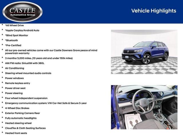 Photo of 2024 Blue Dusk Volkswagen Taos
