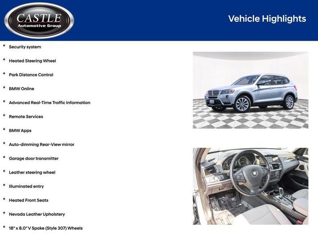 Photo of 2014 Blue Water Metallic BMW X3