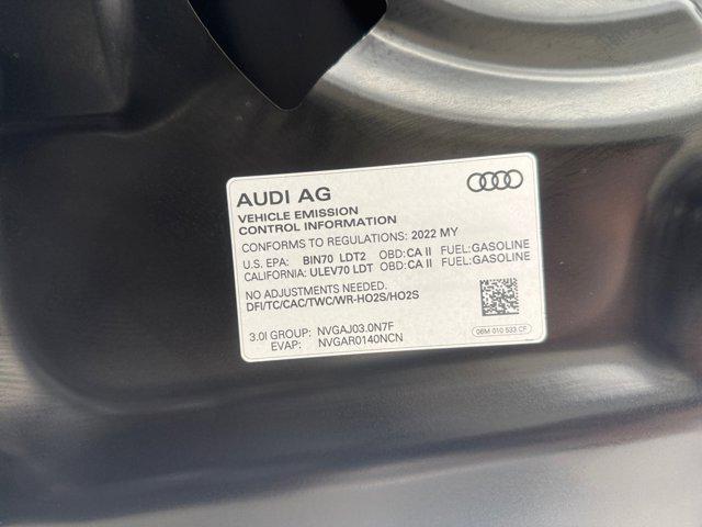 Photo of 2022 Mythos Black Metallic Audi SQ5