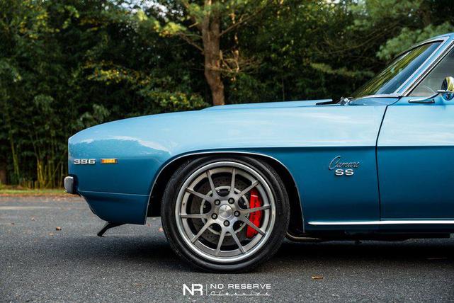 Photo of 1969 LeMans Blue w/ Black Stripes Chevrolet Camaro