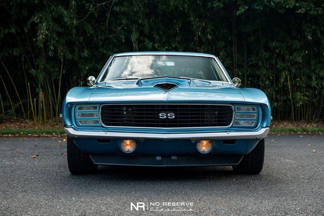 Photo of 1969 LeMans Blue w/ Black Stripes Chevrolet Camaro