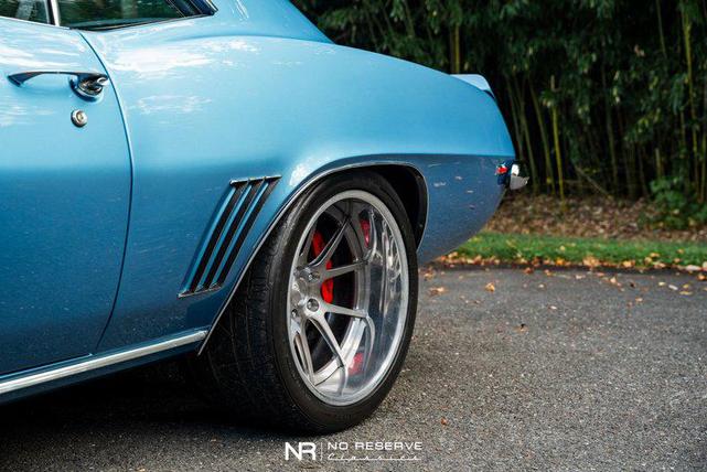 Photo of 1969 LeMans Blue w/ Black Stripes Chevrolet Camaro