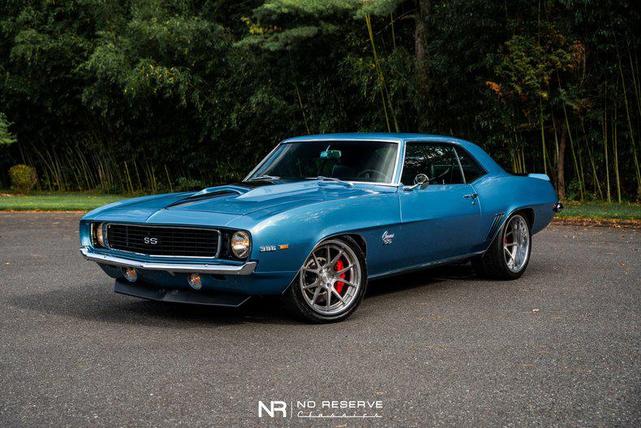 Photo of 1969 LeMans Blue w/ Black Stripes Chevrolet Camaro