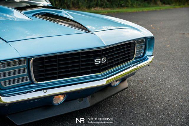 Photo of 1969 LeMans Blue w/ Black Stripes Chevrolet Camaro