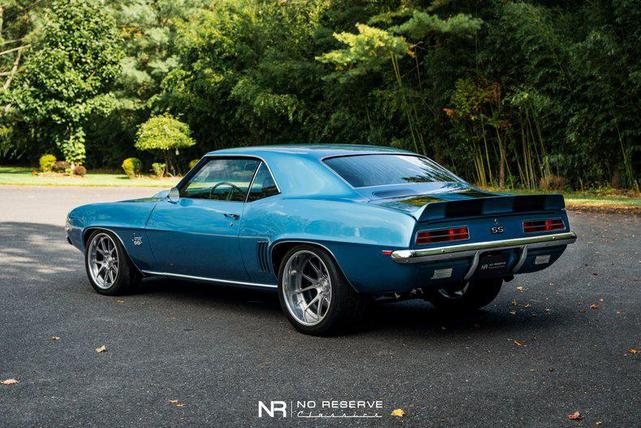 Photo of 1969 LeMans Blue w/ Black Stripes Chevrolet Camaro