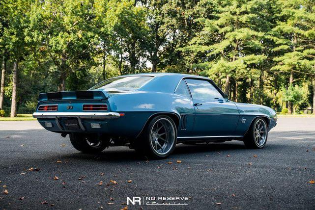 Photo of 1969 LeMans Blue w/ Black Stripes Chevrolet Camaro