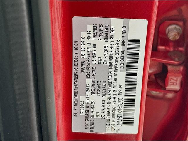 Photo of 2022 Soul Red Crystal Metallic Mazda CX-30