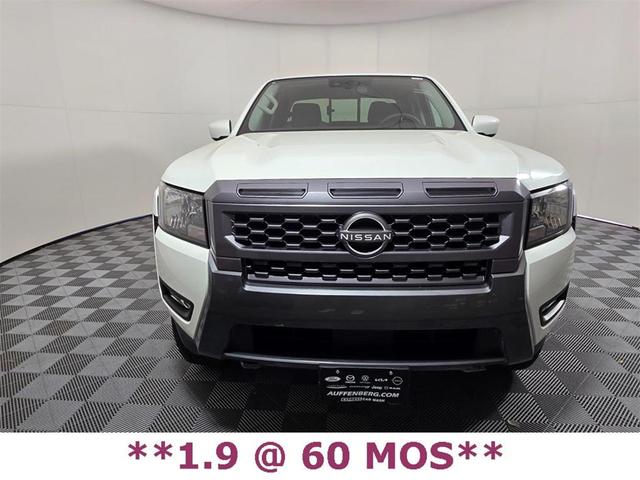 Photo of 2025 Glacier White Nissan Frontier