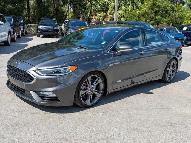 Photo of 2018 Magnetic Metallic Ford Fusion