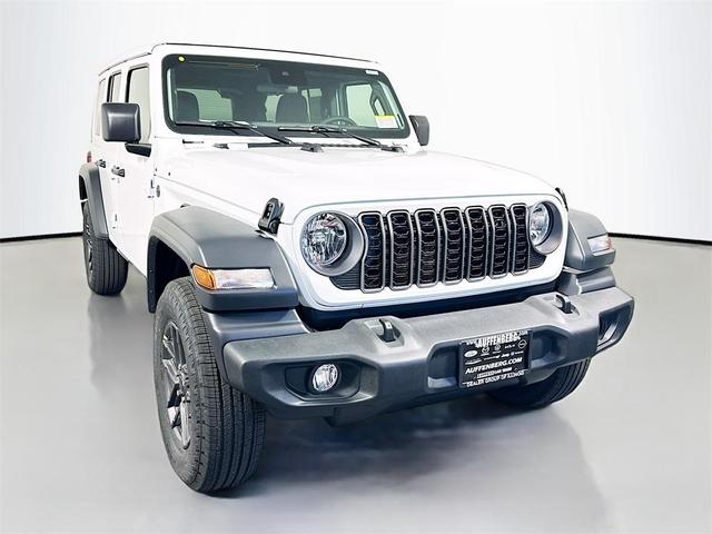 Photo of 2025 Bright White Clearcoat Jeep Wrangler