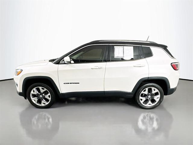 Photo of 2021 Pearl White Tri-Coat Jeep Compass