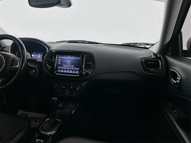 Photo of 2021 Pearl White Tri-Coat Jeep Compass