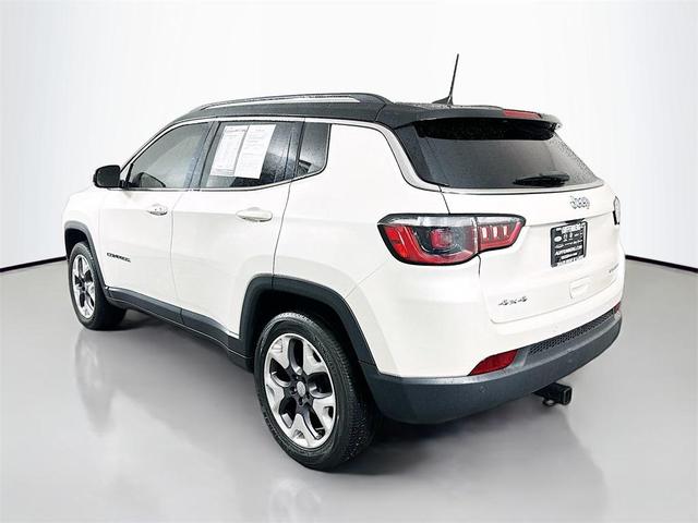 Photo of 2021 Pearl White Tri-Coat Jeep Compass