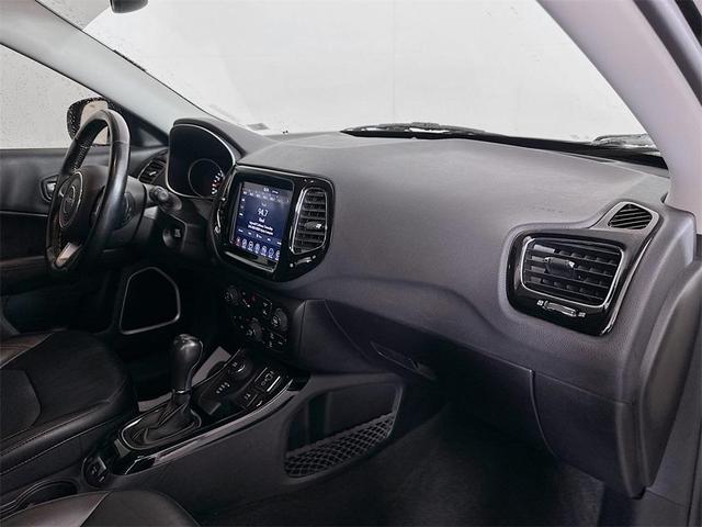 Photo of 2021 Pearl White Tri-Coat Jeep Compass