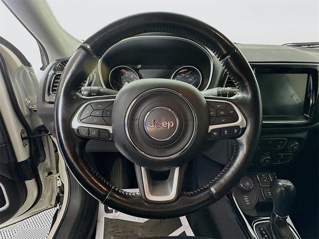 Photo of 2021 Pearl White Tri-Coat Jeep Compass