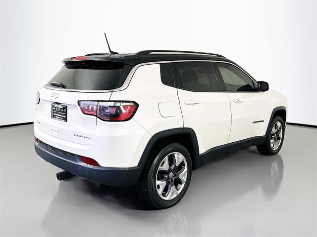 Photo of 2021 Pearl White Tri-Coat Jeep Compass