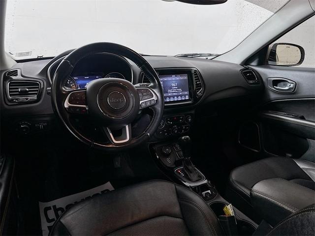 Photo of 2021 Pearl White Tri-Coat Jeep Compass