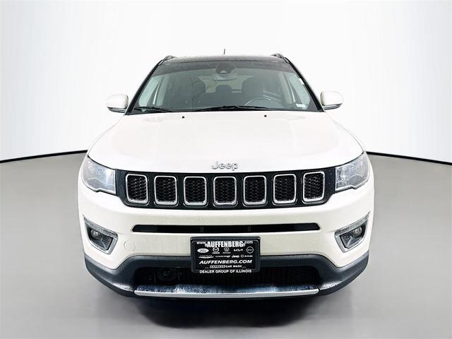 Photo of 2021 Pearl White Tri-Coat Jeep Compass