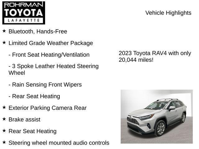 Photo of 2023 Silver Sky Metallic Toyota RAV4