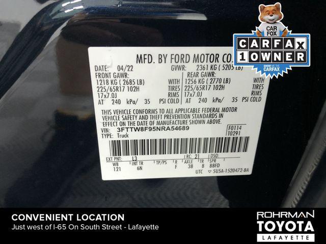 Photo of 2022 ALTO BLUE METALLIC TC Ford Maverick