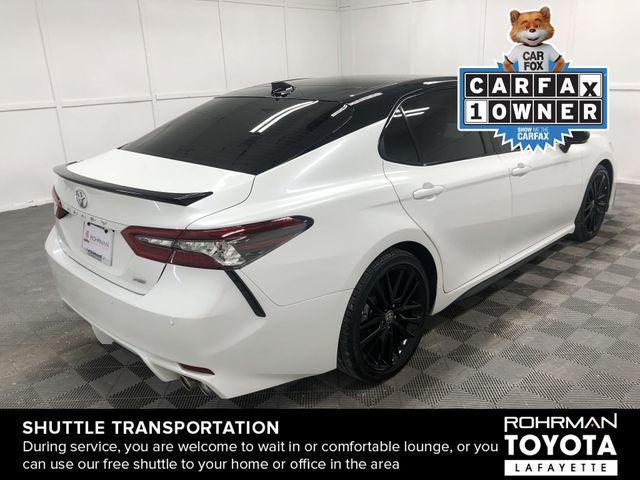 Photo of 2023 Wind Chill Pearl/Midnight Black Metallic Toyota Camry
