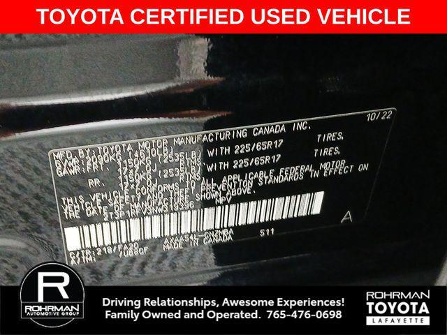 Photo of 2022 Midnight Black Metallic Toyota RAV4
