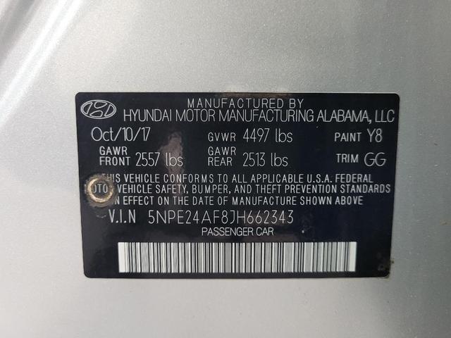 Photo of 2018 Symphony Silver Hyundai SONATA