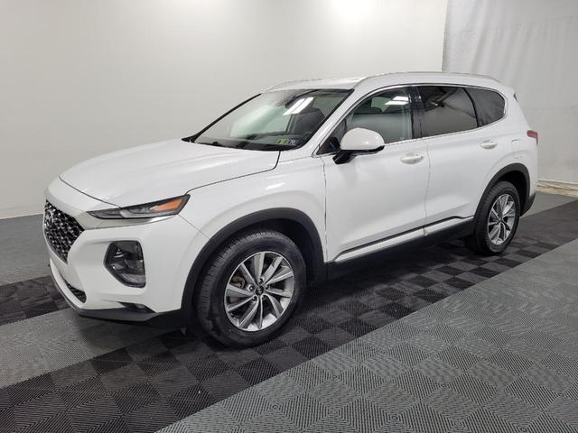 Photo of 2020 Quartz White Hyundai SANTA FE