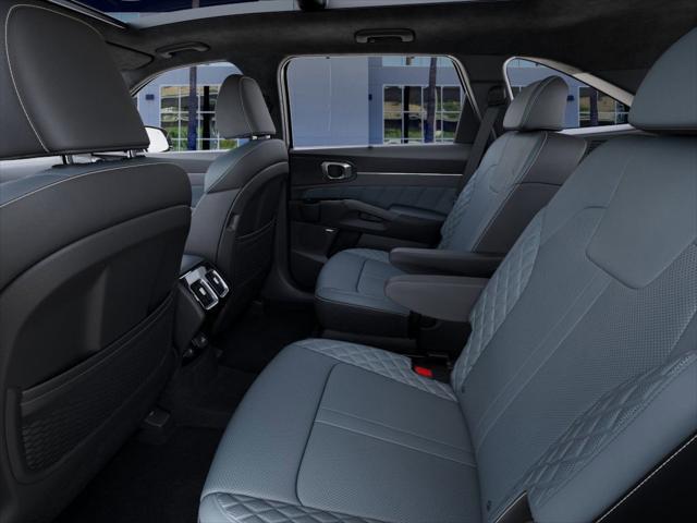 Photo of 2025 Aurora Blue Kia Sorento Hybrid