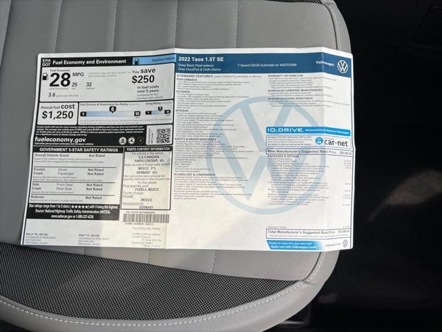 Photo of 2022 Deep Black Pearl Volkswagen Taos