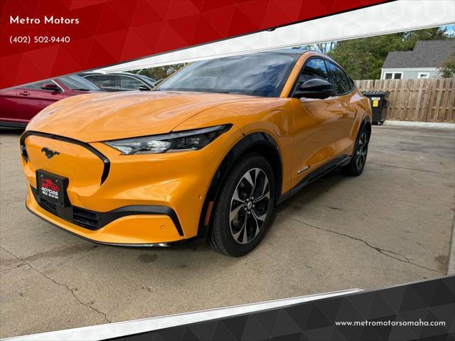 Photo of 2023 Orange Ford Mustang Mach-E