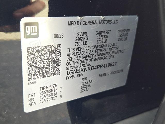 Photo of 2023 Black Chevrolet Tahoe