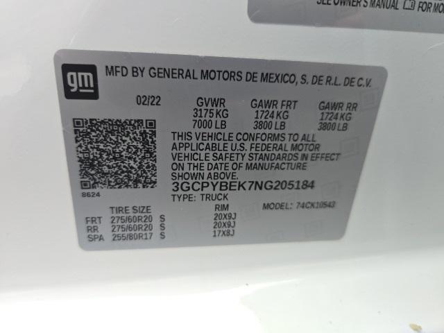 Photo of 2022 Summit White Chevrolet Silverado 1500