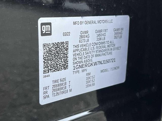 Photo of 2022 Mosaic Black Metallic Chevrolet Traverse