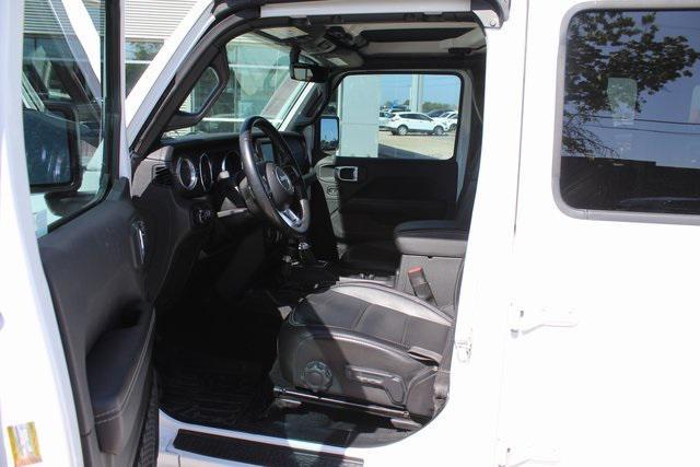Photo of 2021 Bright White Clearcoat Jeep Wrangler Unlimited