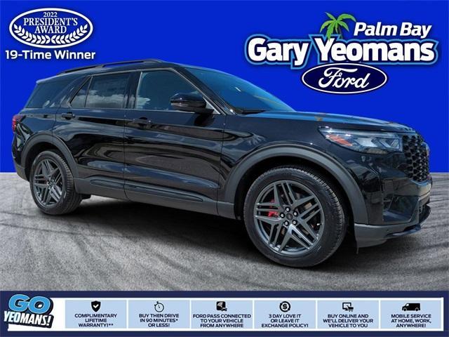Photo of 2025 Agate Black Metallic Ford Explorer