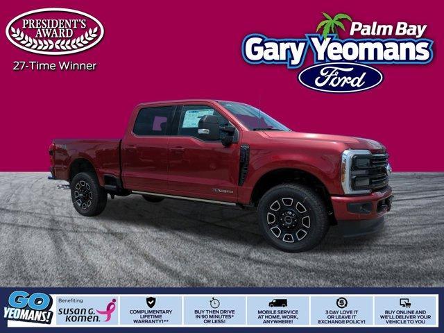 Photo of 2025 Ruby Red Metallic Tinted Clearcoat Ford F-350