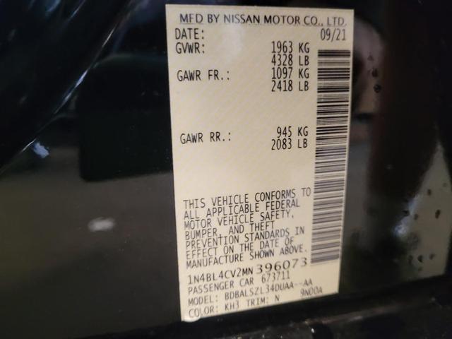 Photo of 2021 Super Black Nissan Altima