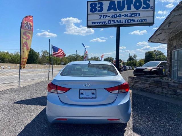 Photo of 2012 Blue Sky Metallic Hyundai ELANTRA