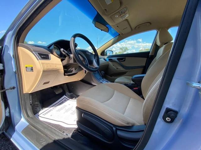 Photo of 2012 Blue Sky Metallic Hyundai ELANTRA