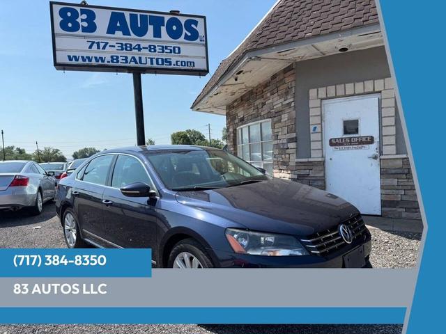 Photo of 2012 Glacier Blue Metallic Volkswagen Passat