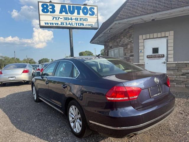 Photo of 2012 Glacier Blue Metallic Volkswagen Passat