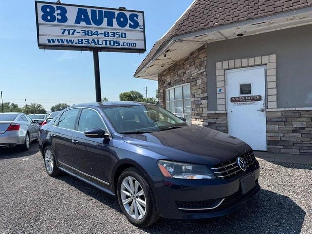 Photo of 2012 Glacier Blue Metallic Volkswagen Passat