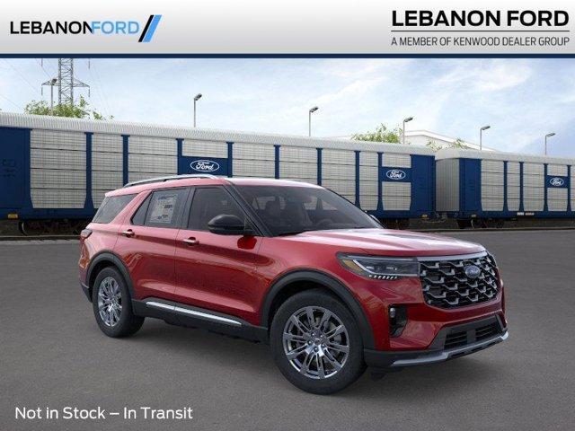 Photo of 2025 Rapid Red Metallic Tinted Clearcoat Ford Explorer