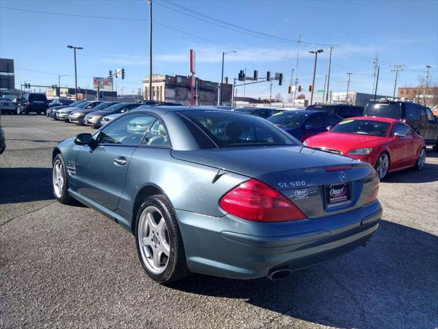 Photo of 2003 Blue Mercedes-Benz SL-Class