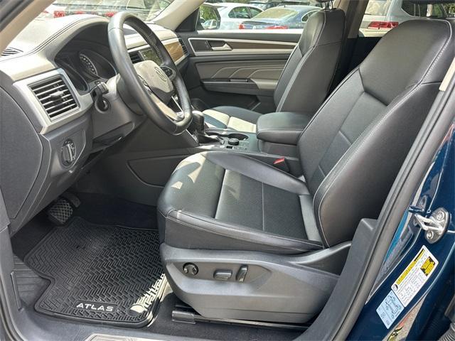 Photo of 2021 Tourmaline Blue Metallic Volkswagen Atlas